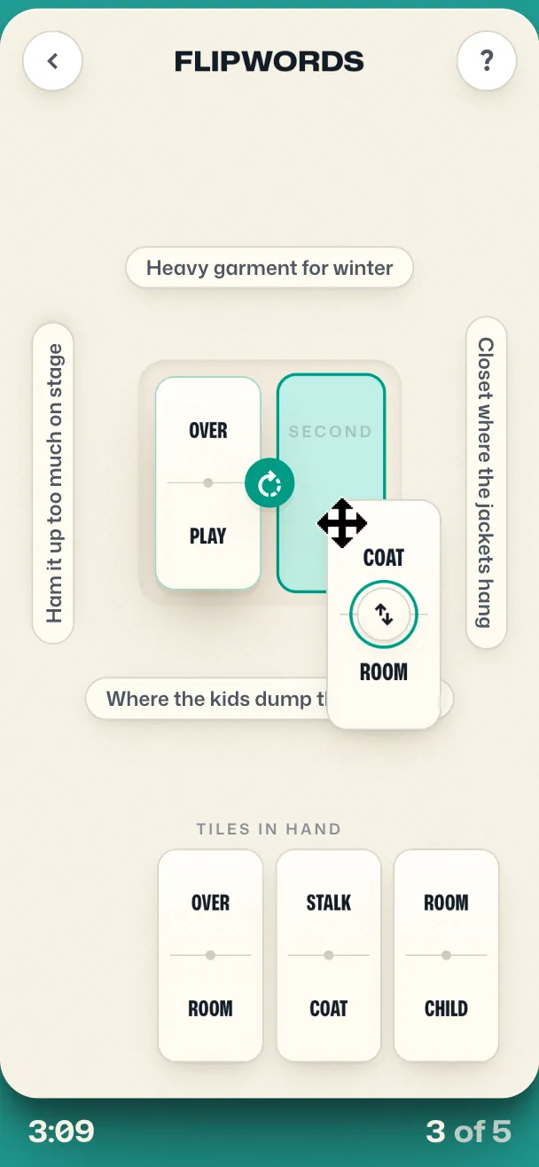 FlipWords gameplay screenshot 2